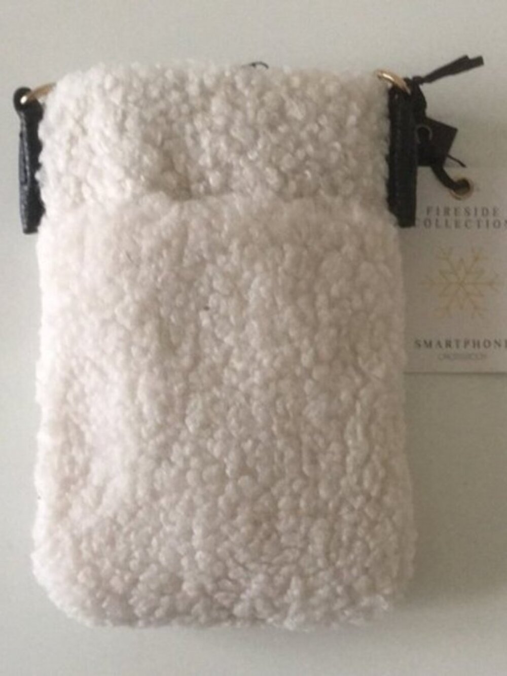 Kedzie Sherpa Cell Phone Crossbody Bag - Picture 8 of 16